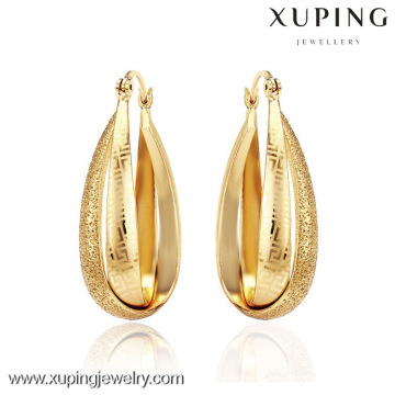 26838- Xuping Jewelry Fashion Hot Sale Woman Drop Earring With 18K Color